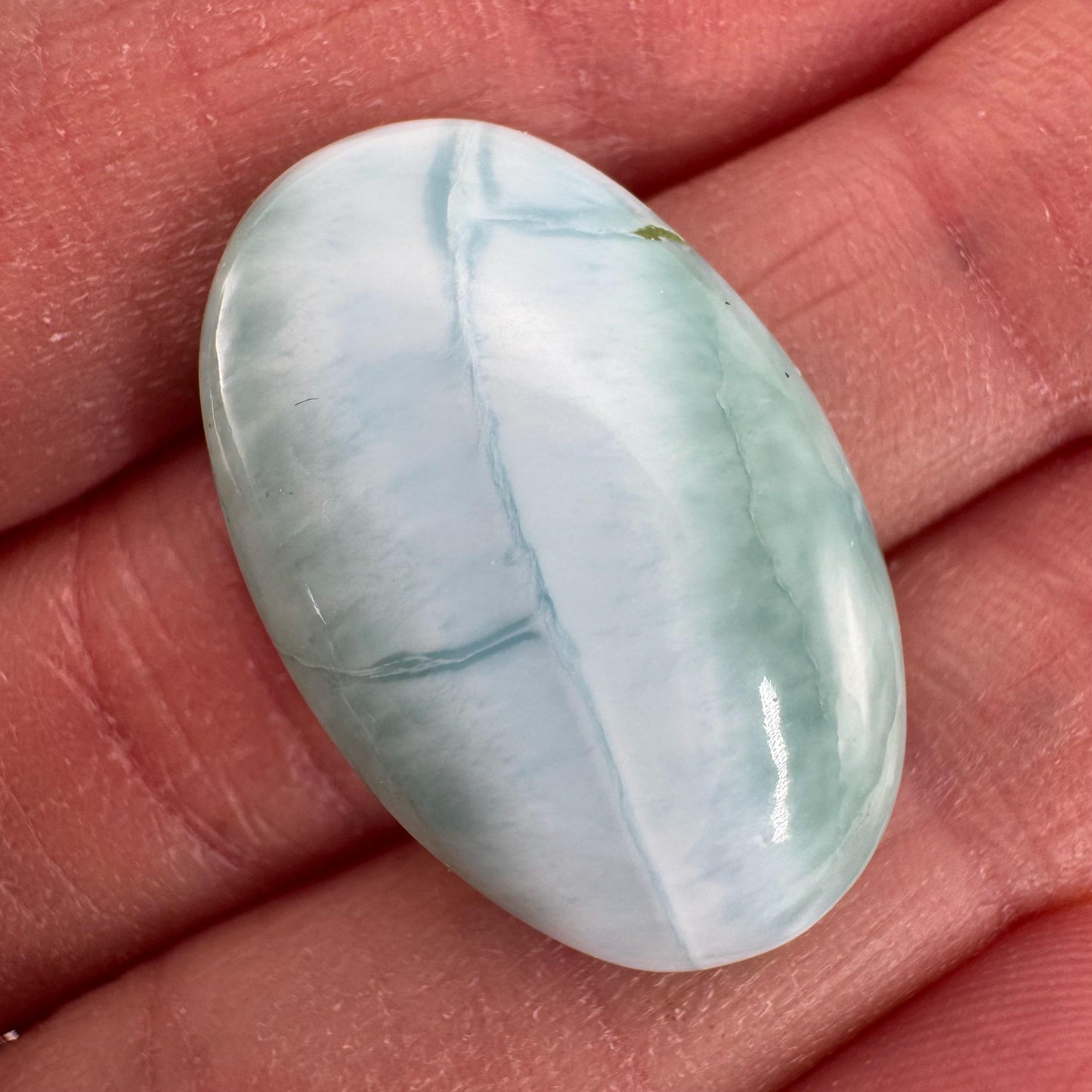 Larimar Cabochon | Natural Blue Gemstone