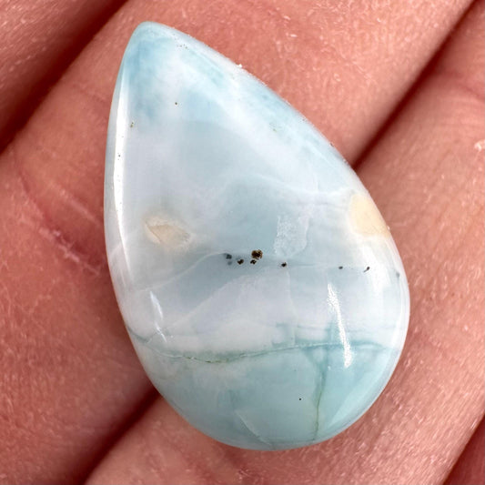Larimar Cabochon | Natural Blue Gemstone
