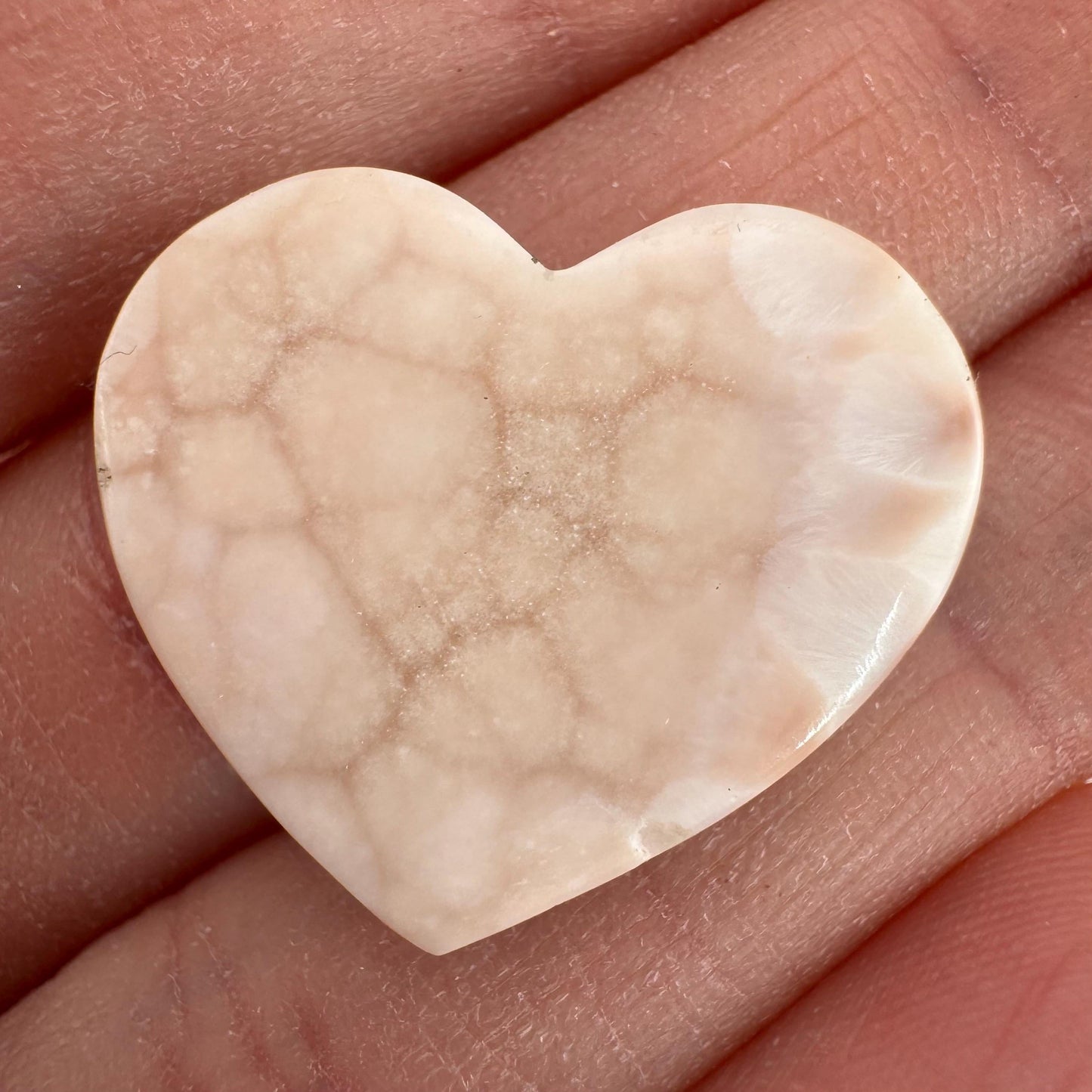 Pink Natrolite Cabochon | Natural Gemstone