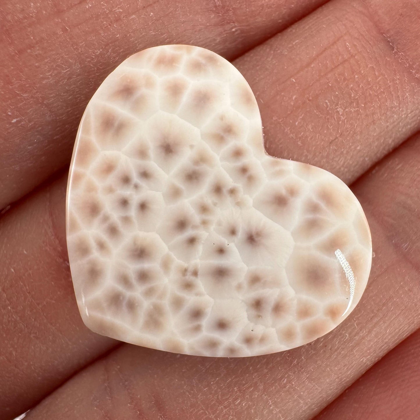 Pink Natrolite Cabochon | Natural Gemstone