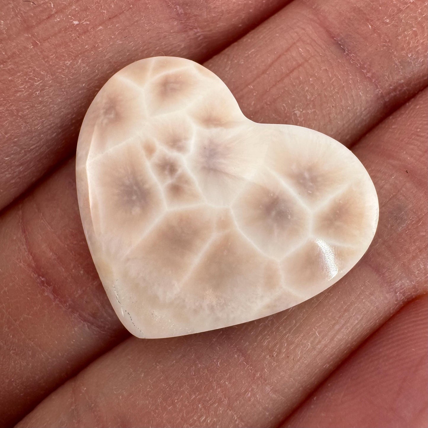 Pink Natrolite Cabochon | Natural Gemstone
