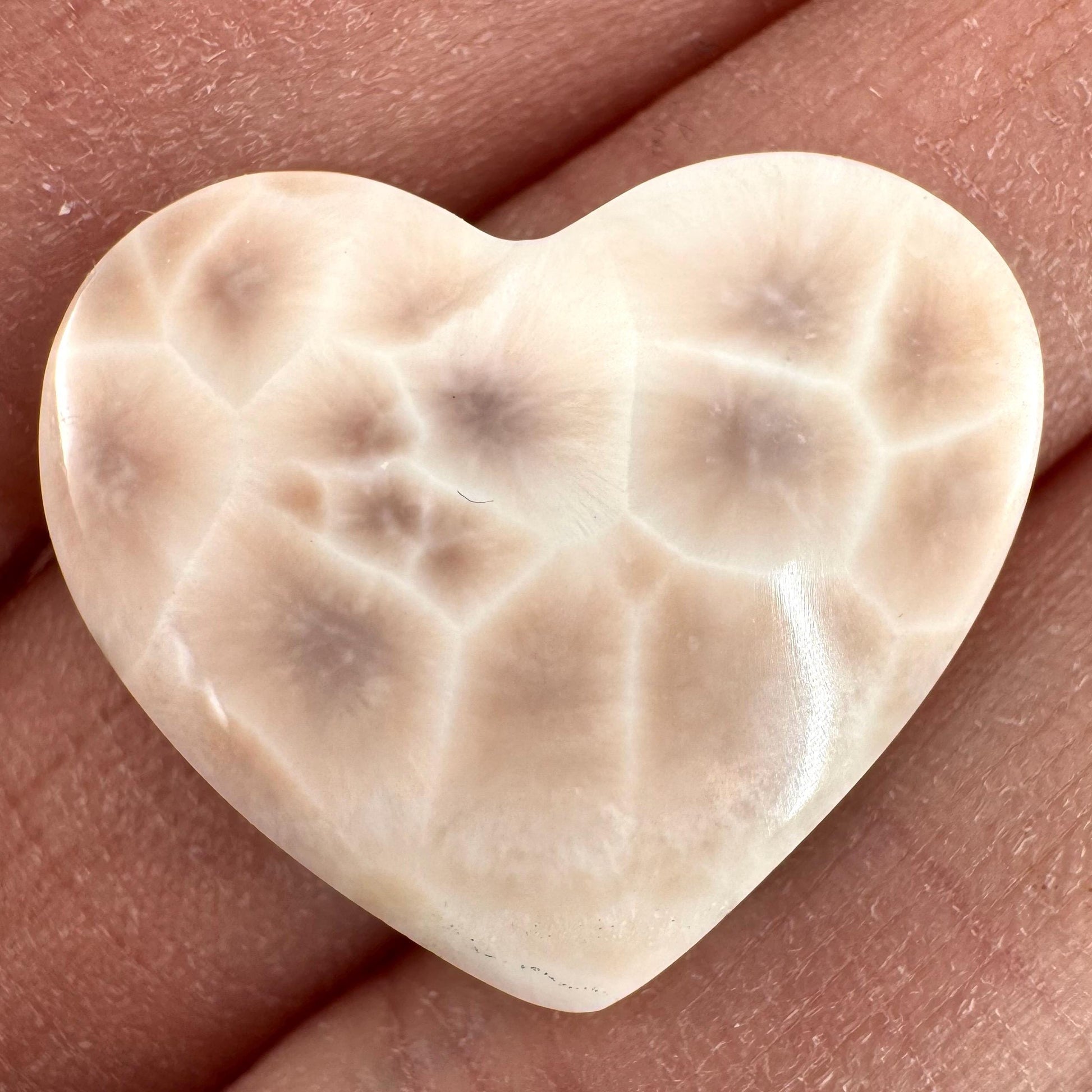 Pink Natrolite Cabochon | Natural Gemstone