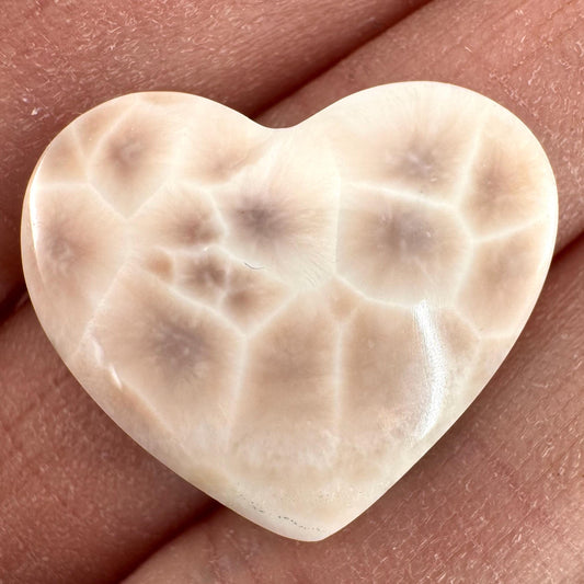 Pink Natrolite Cabochon | Natural Gemstone