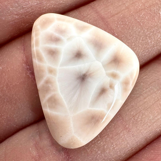 Pink Natrolite Cabochon | Natural Gemstone