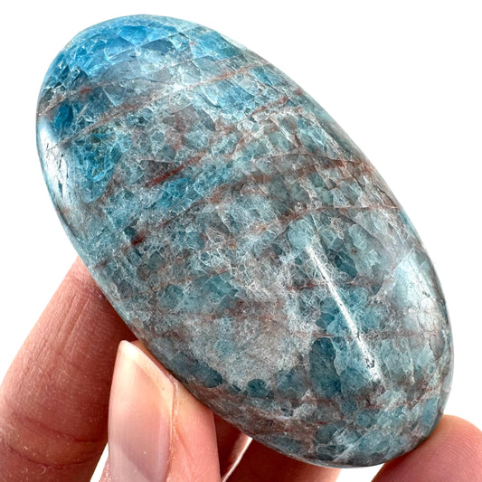 Blue Apatite Cabochon | Crystal Gemstone