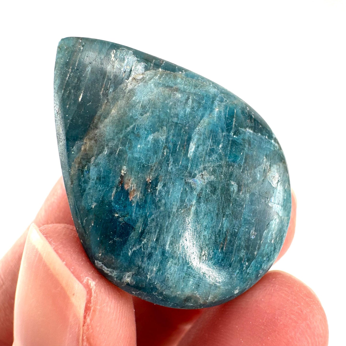 Blue Apatite Cabochon | Crystal Gemstone