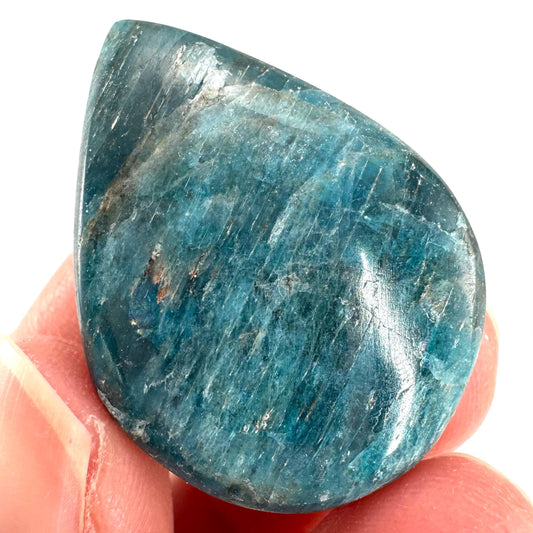 Blue Apatite Cabochon | Crystal Gemstone