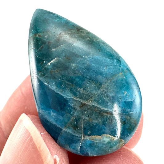 Blue Apatite Cabochon | Crystal Gemstone