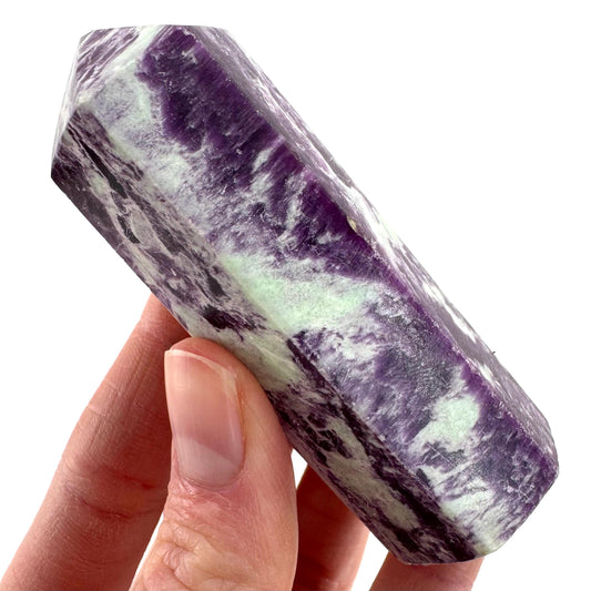 Kammererite Crystal Point | Polished Tower Wand