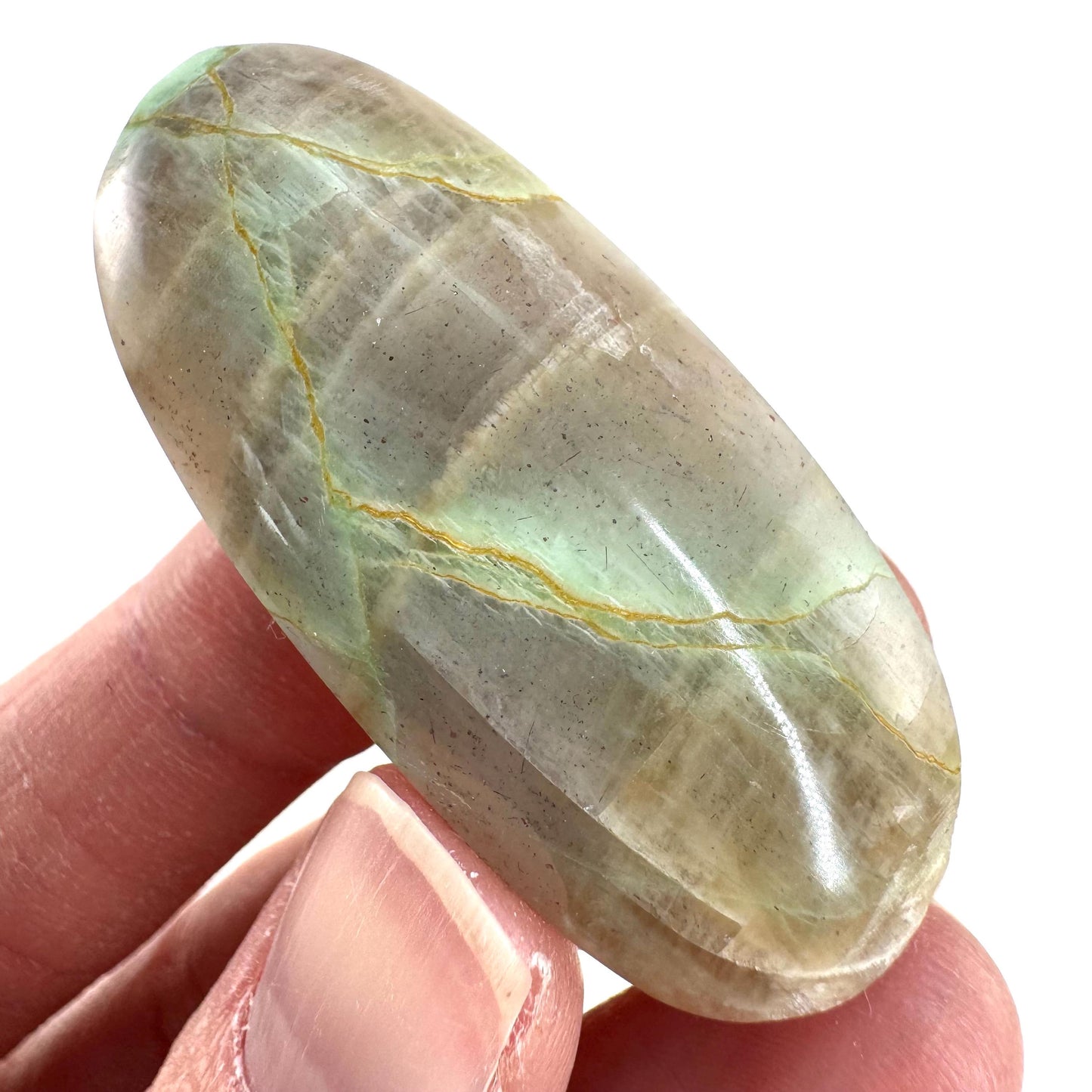 Garnierite Cabochon | Madagascar Moonstone Gemstone