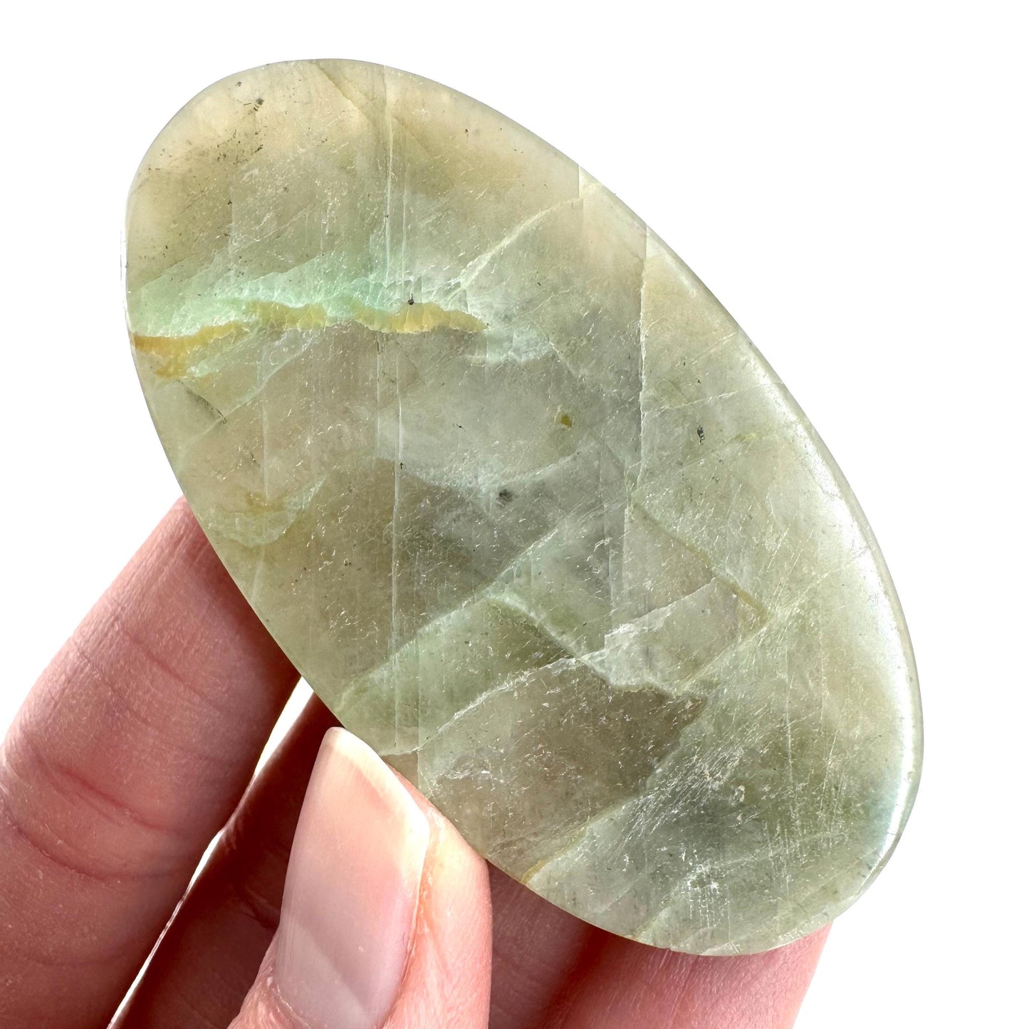 Garnierite Cabochon | Madagascar Moonstone Gemstone