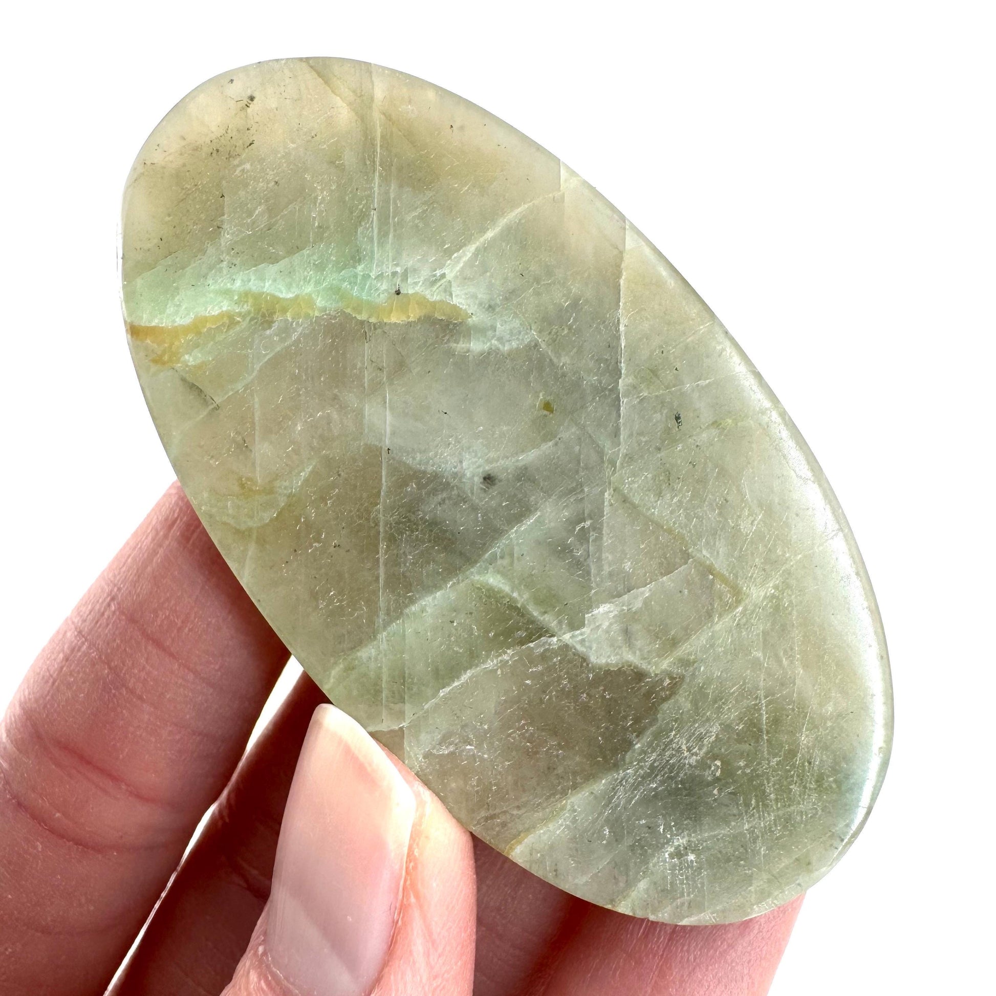 Garnierite Cabochon | Madagascar Moonstone Gemstone