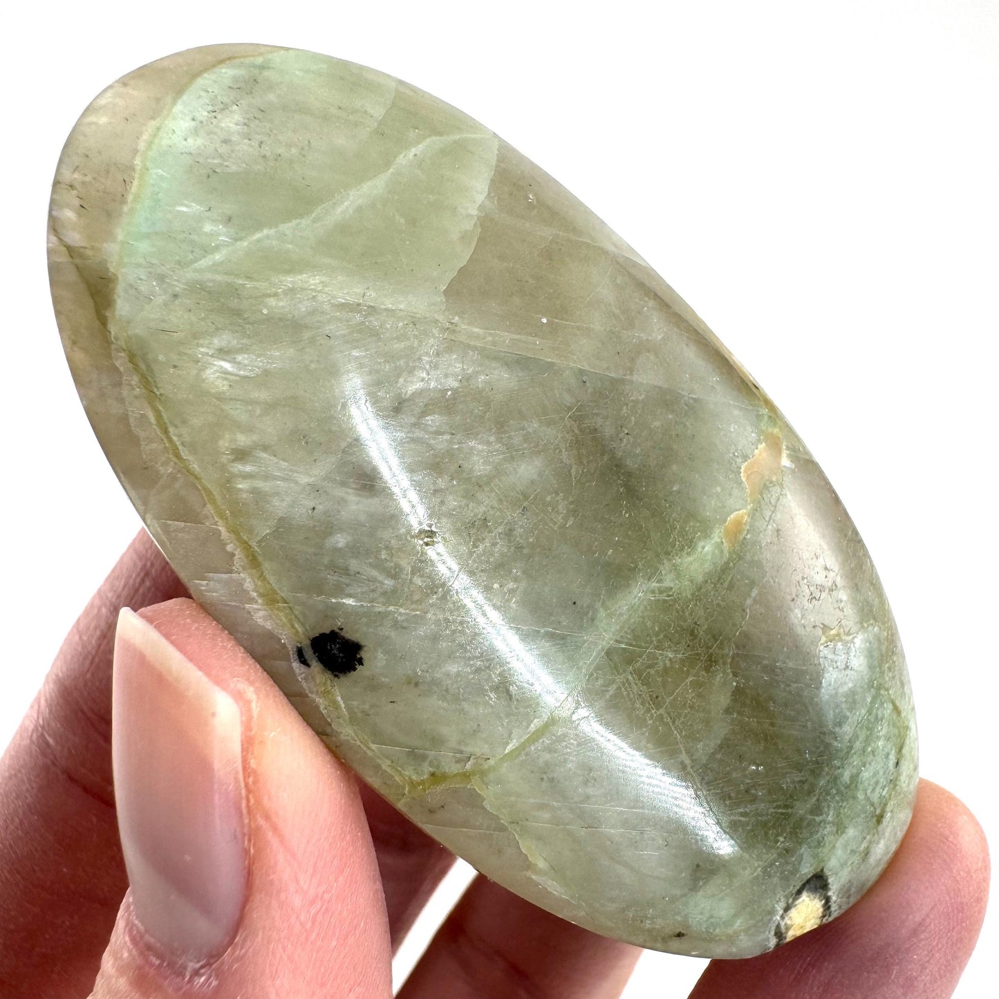Garnierite Cabochon | Madagascar Moonstone Gemstone