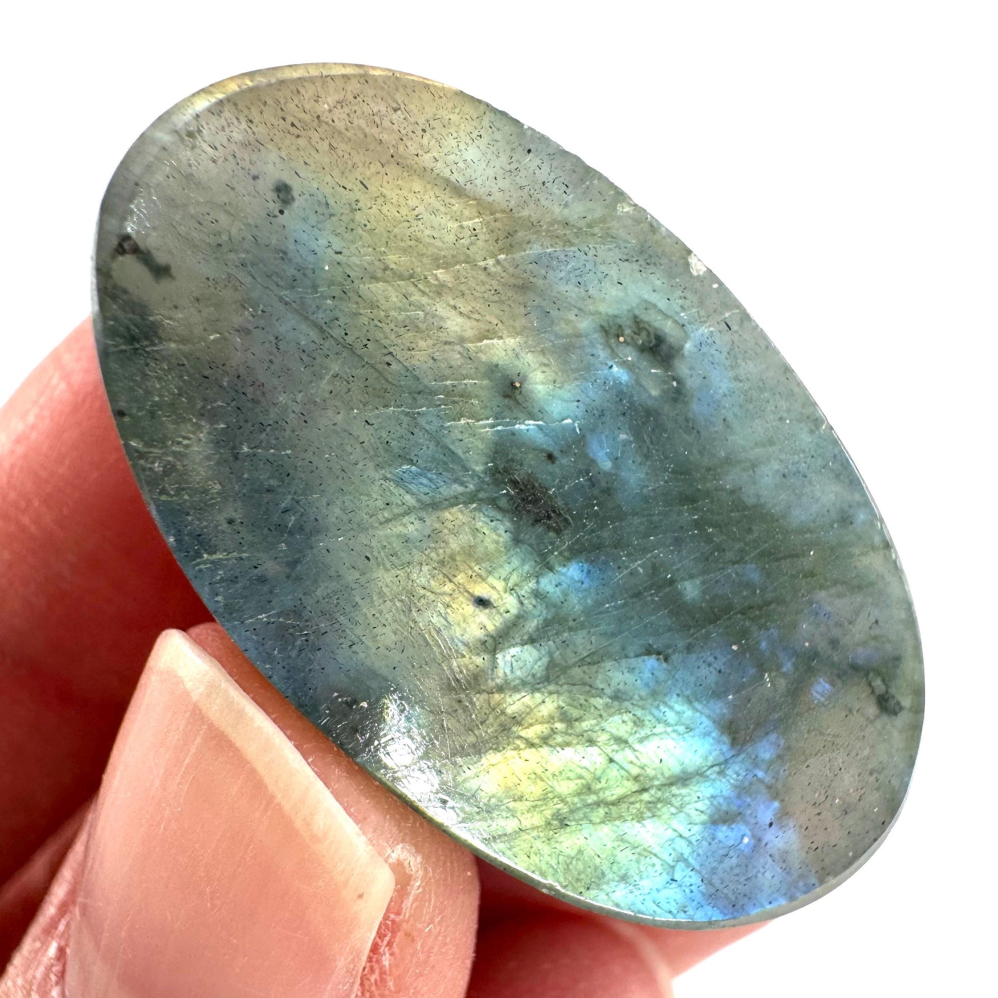 Labradorite Cabochon | Flashy Natural Gemstone