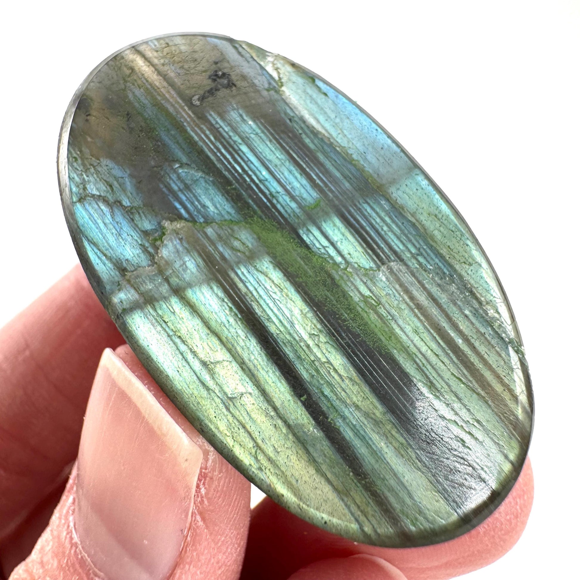 Labradorite Cabochon | Flashy Natural Gemstone