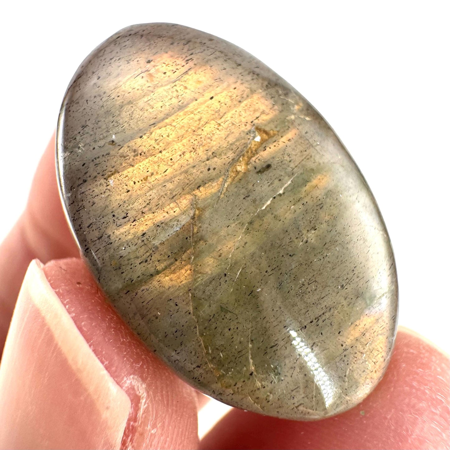 Labradorite Cabochon | Flashy Natural Gemstone