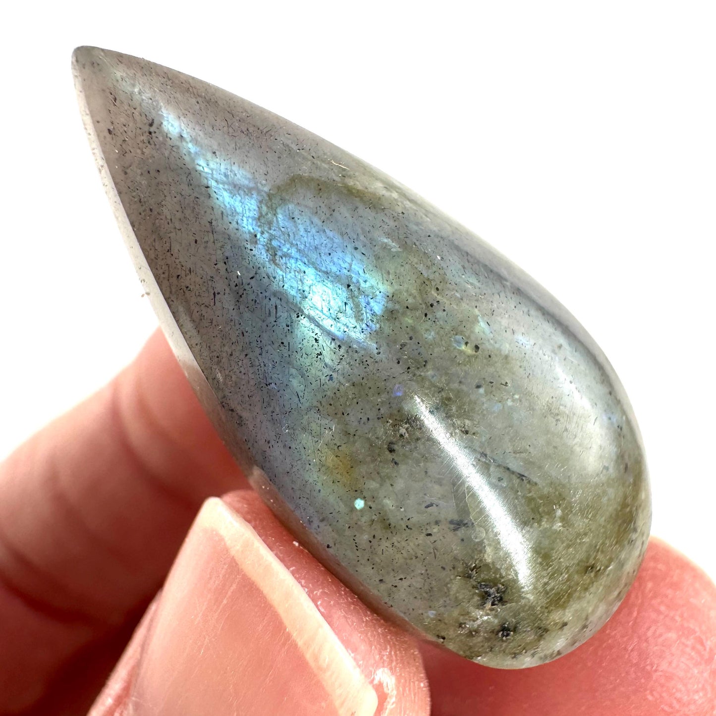Labradorite Cabochon | Flashy Natural Gemstone