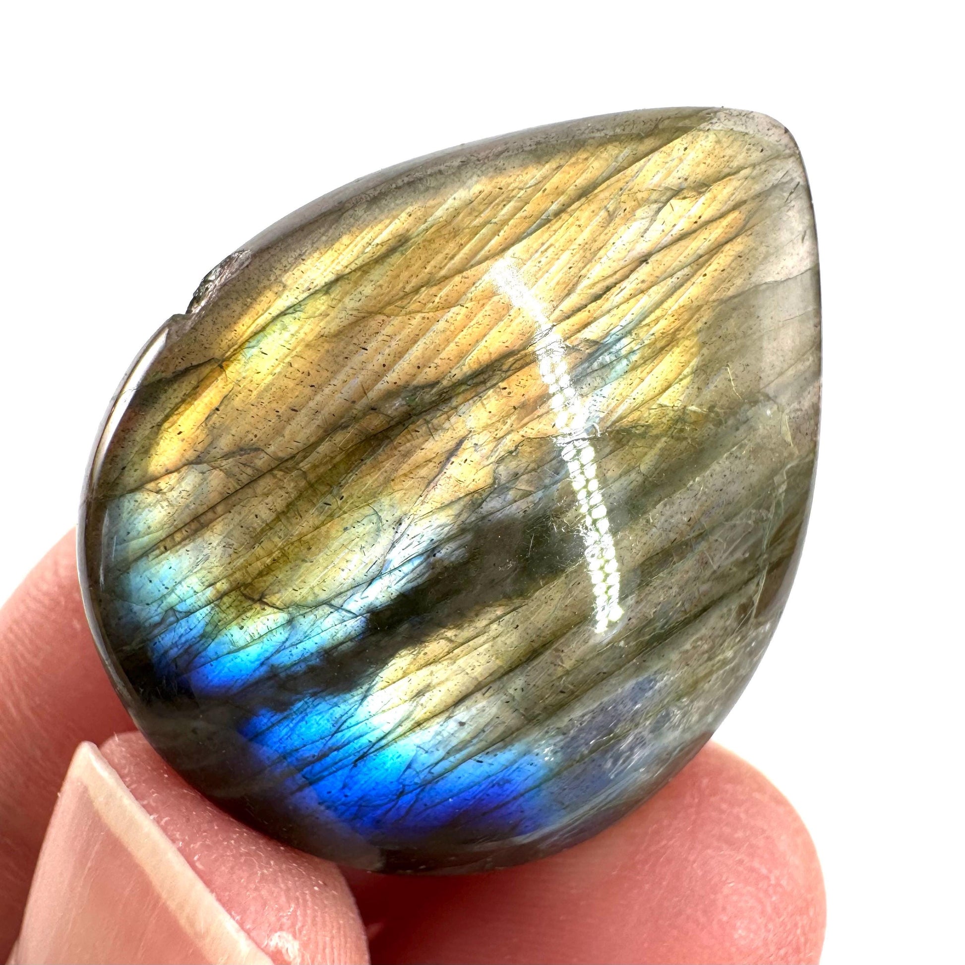 Labradorite Cabochon | Flashy Natural Gemstone