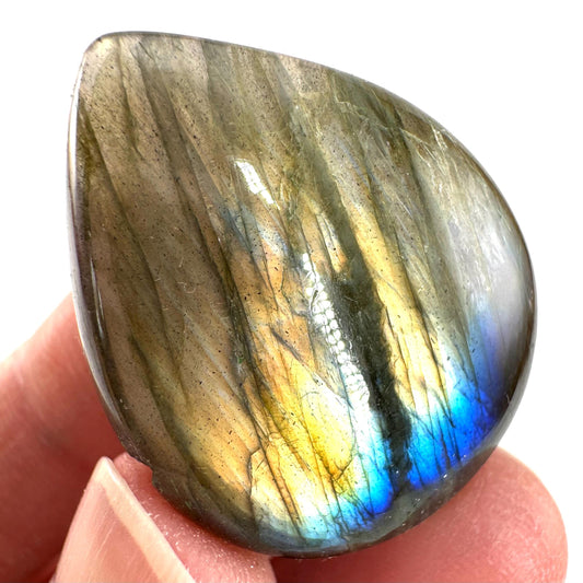 Labradorite Cabochon | Flashy Natural Gemstone