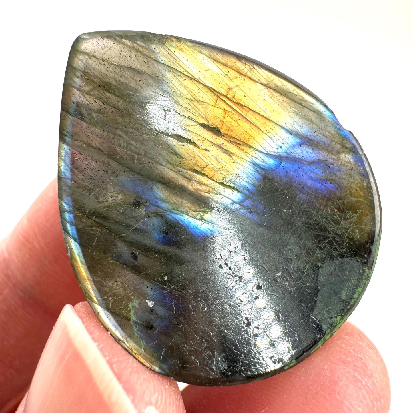 Labradorite Cabochon | Flashy Natural Gemstone