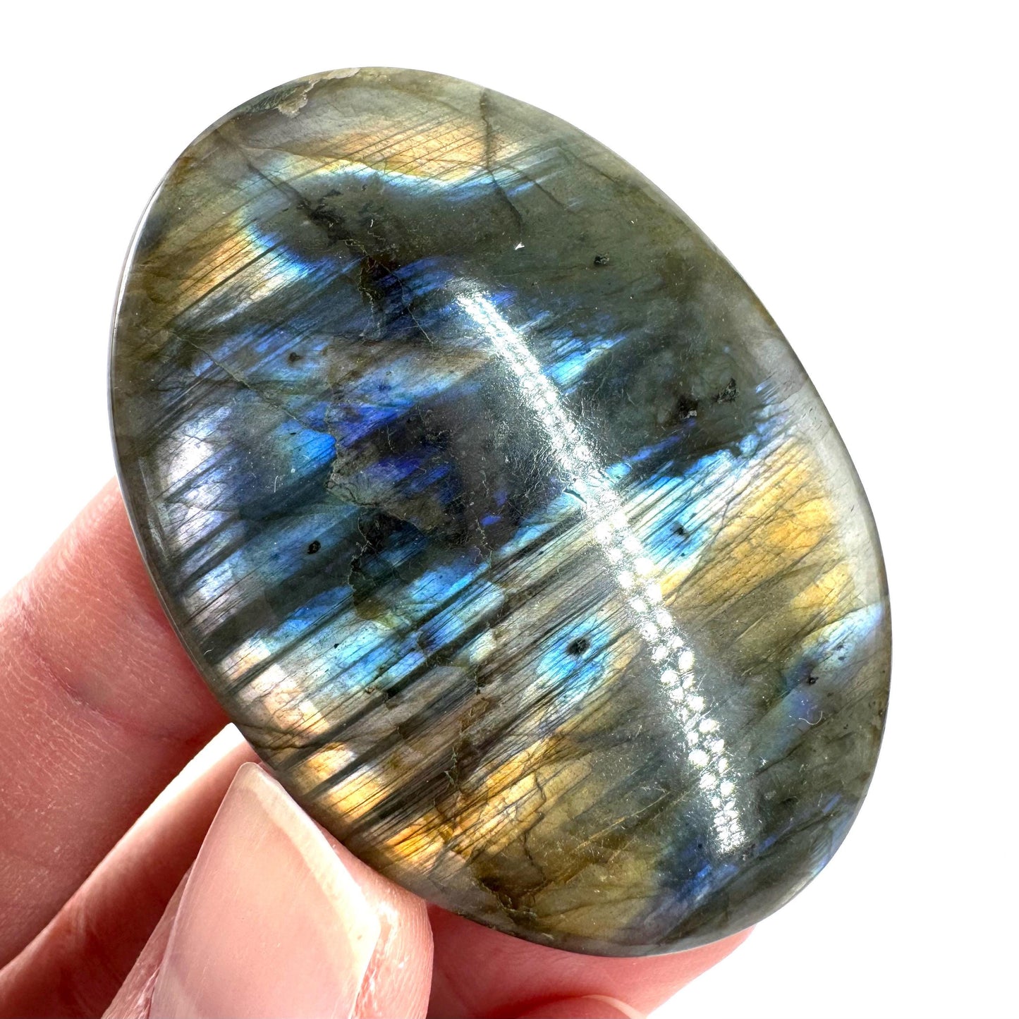 Labradorite Cabochon | Flashy Natural Gemstone