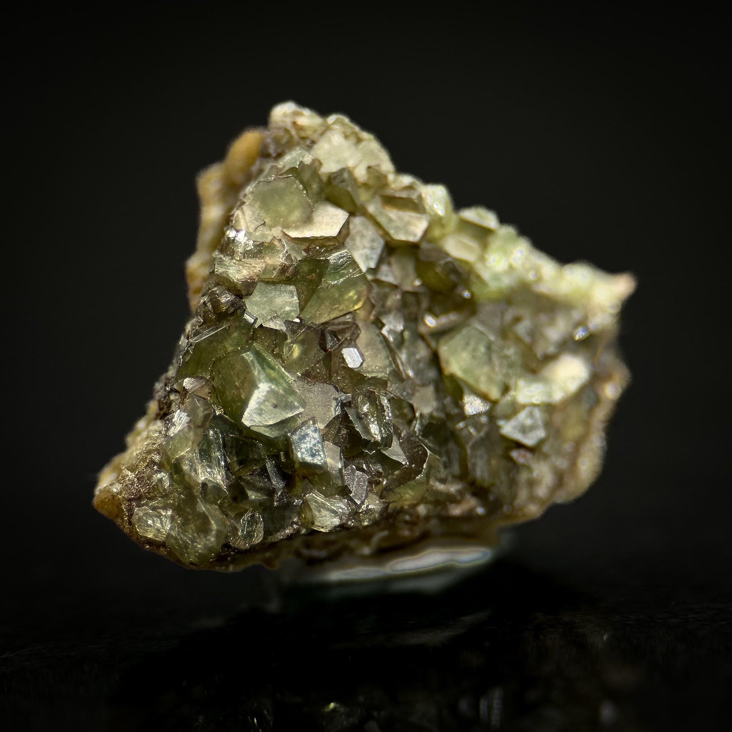 Ludlamite (Idaho, USA) | Green Crystal, Rare Mineral Specimen