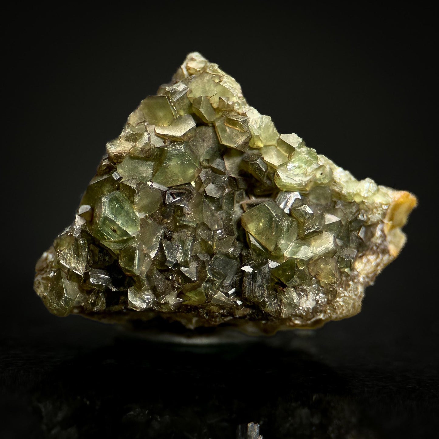 Ludlamite (Idaho, USA) | Green Crystal, Rare Mineral Specimen