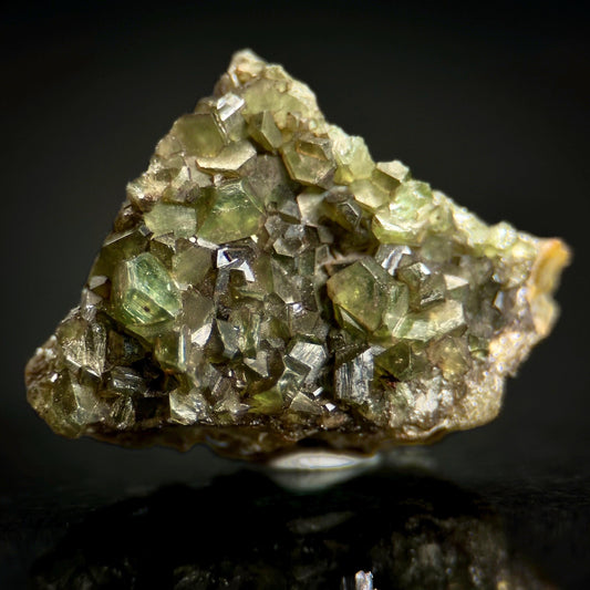 Ludlamite (Idaho, USA) | Green Crystal, Rare Mineral Specimen