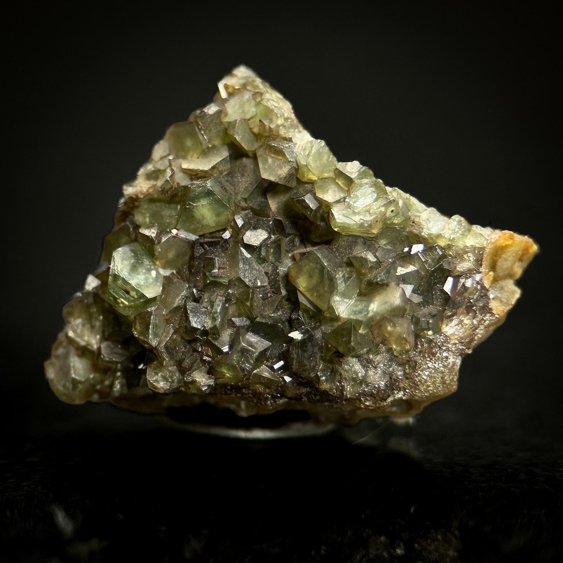 Ludlamite (Idaho, USA) | Green Crystal, Rare Mineral Specimen