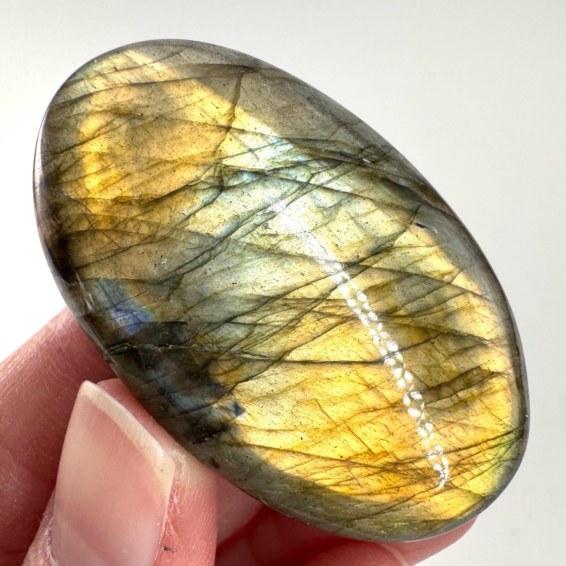 Labradorite Cabochon | Flashy Natural Gemstone