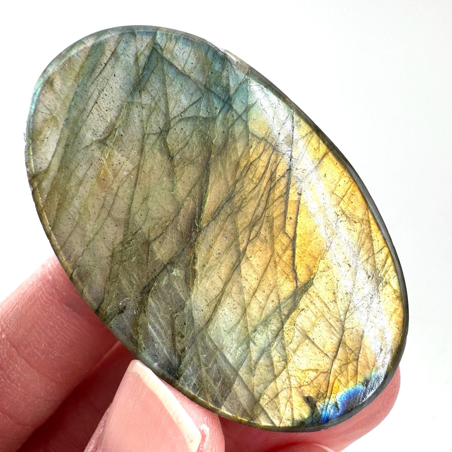 Labradorite Cabochon | Flashy Natural Gemstone