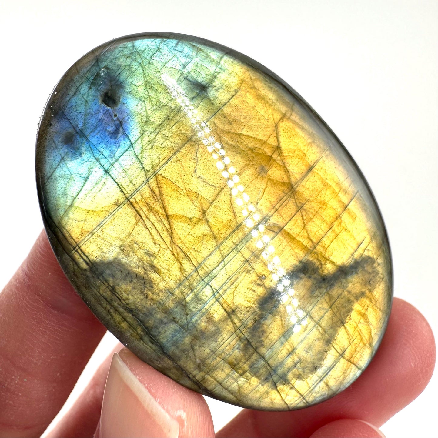 Labradorite Cabochon | Flashy Natural Gemstone