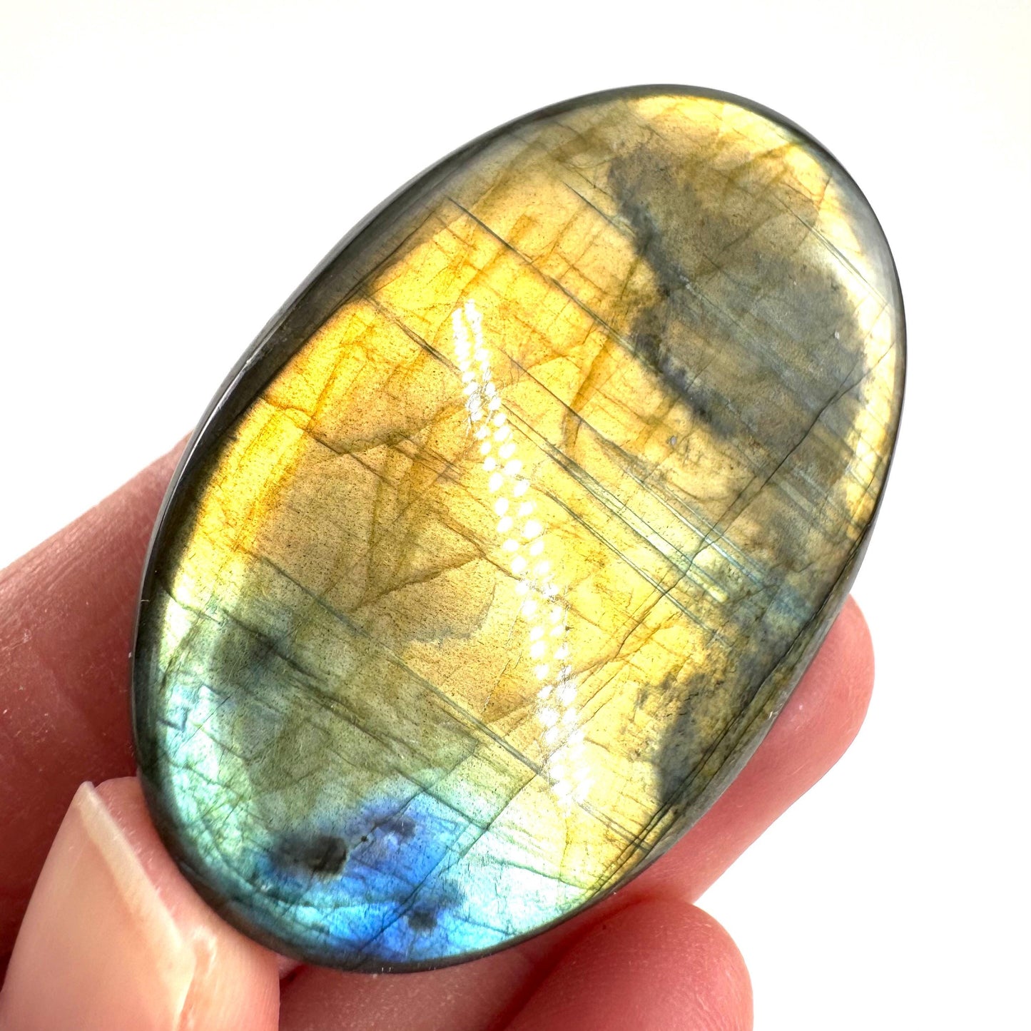 Labradorite Cabochon | Flashy Natural Gemstone