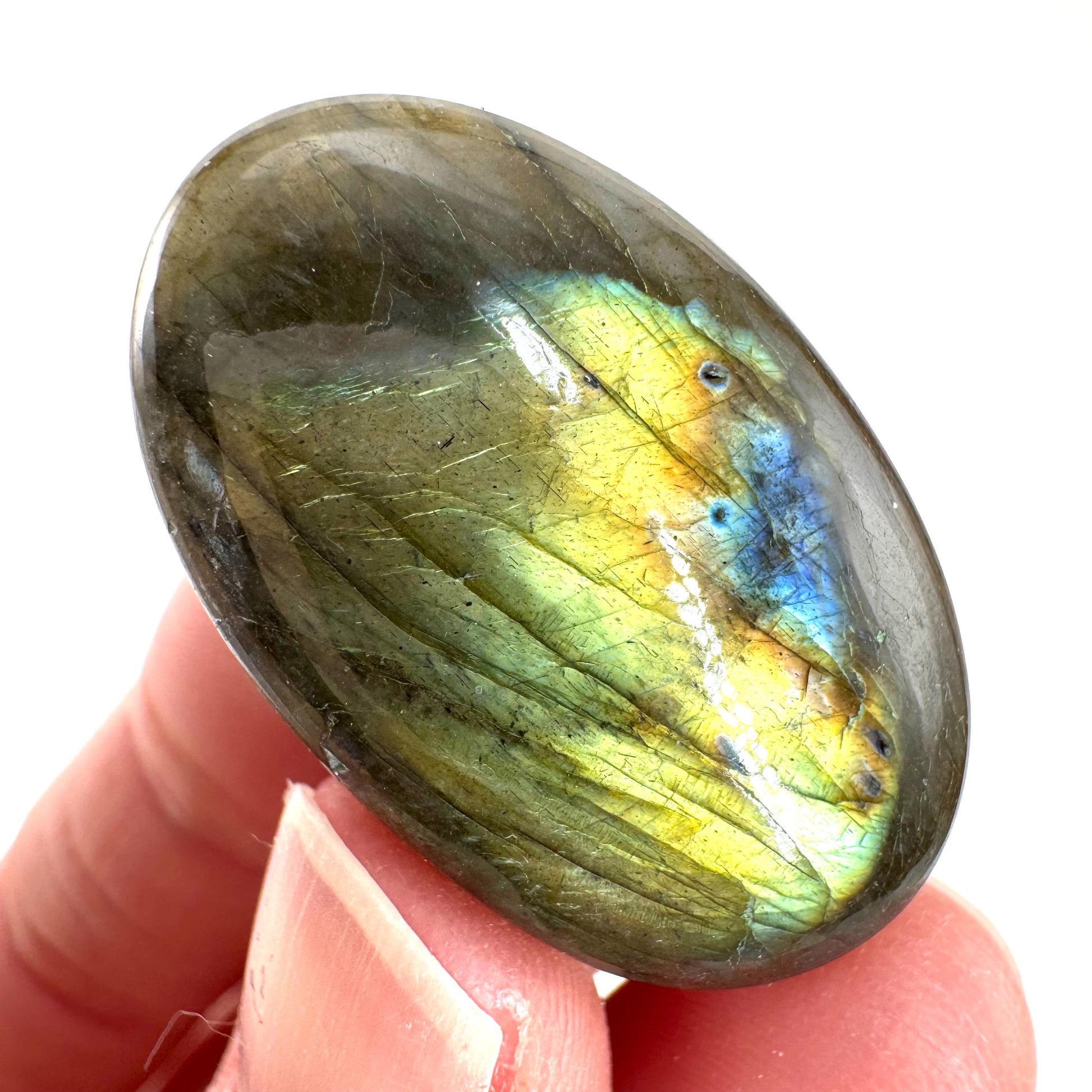 Labradorite Cabochon | Flashy Natural Gemstone