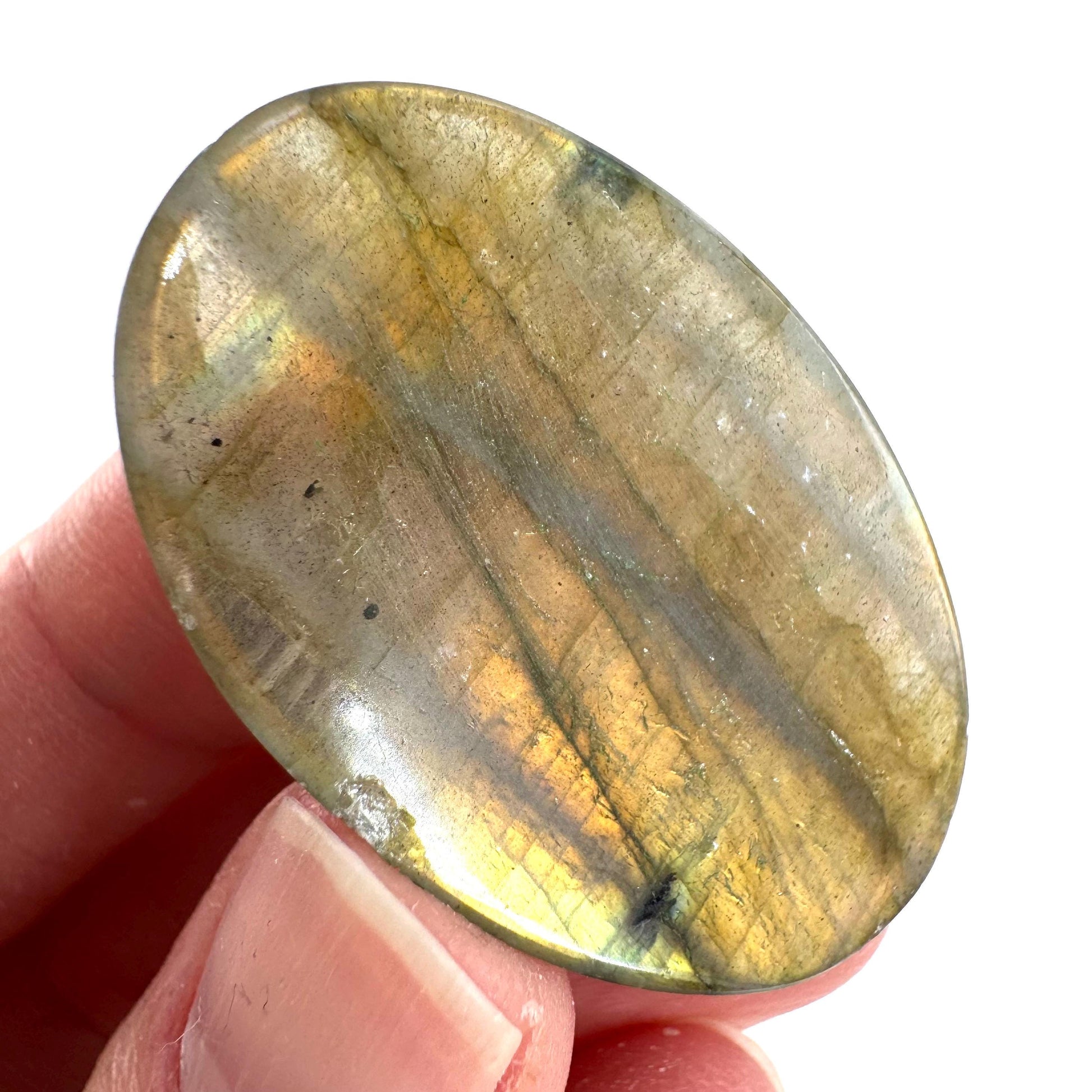 Labradorite Cabochon | Flashy Natural Gemstone