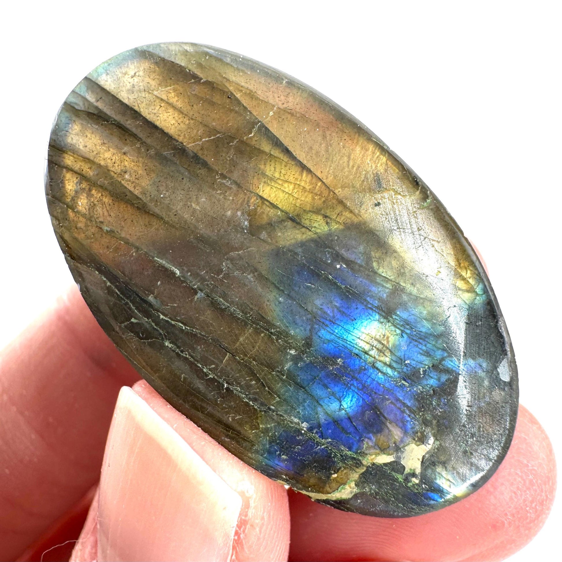 Labradorite Cabochon | Flashy Natural Gemstone