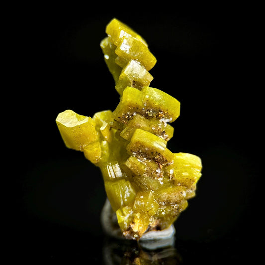 Pyromorphite (Bunker Hill Mine, Idaho) | green pyromorphite crystal, rare mineral specimen