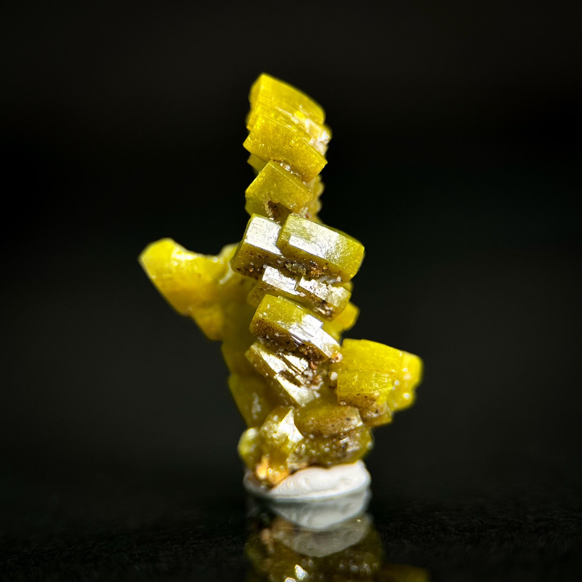 Pyromorphite (Bunker Hill Mine, Idaho) | green pyromorphite crystal, rare mineral specimen