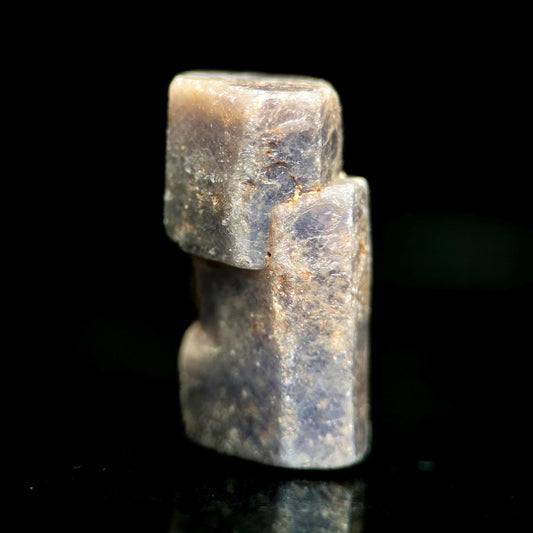 Montana Sapphire | natural blue crystal, uncut raw sapphire, mineral specimen