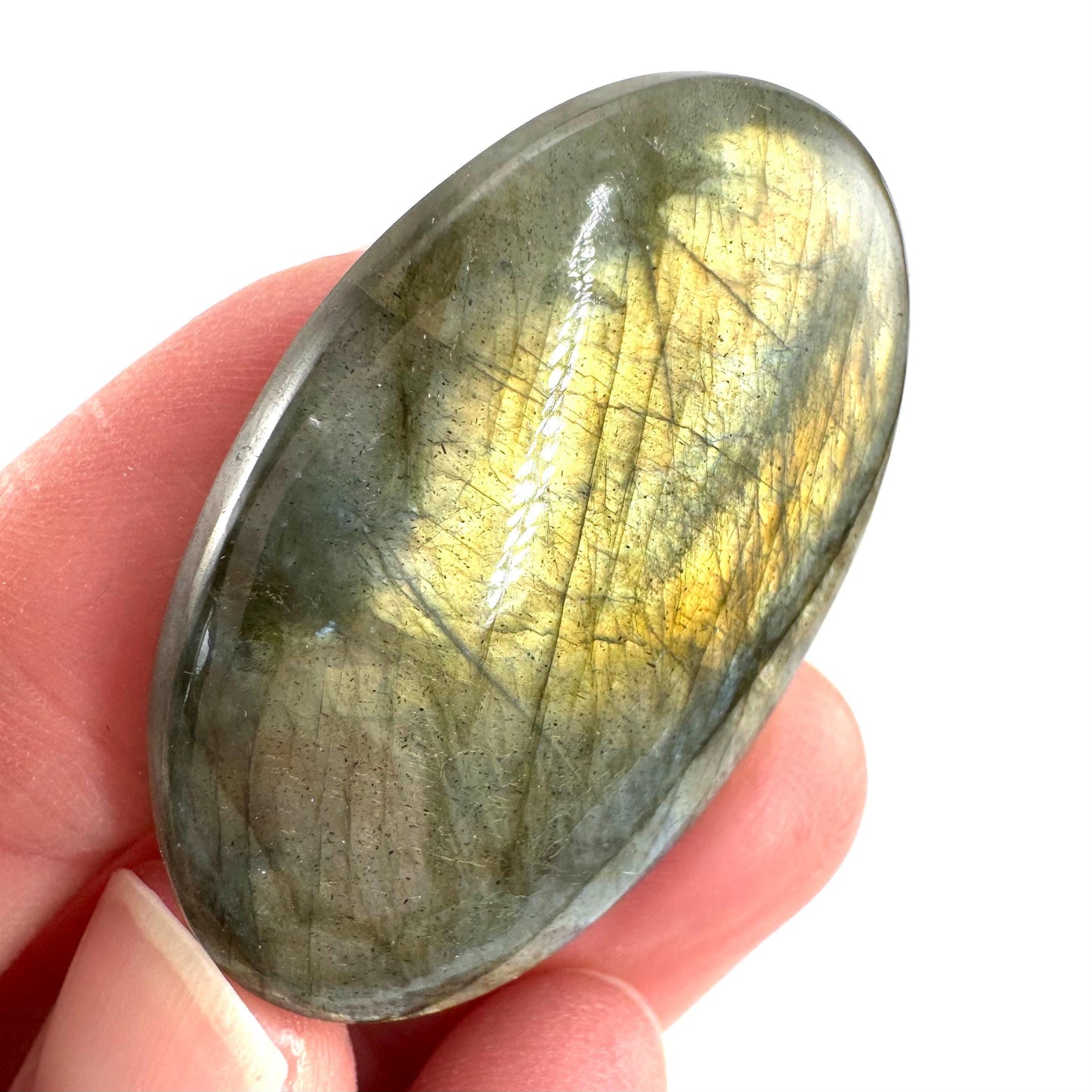 Labradorite Cabochon | Flashy Natural Gemstone