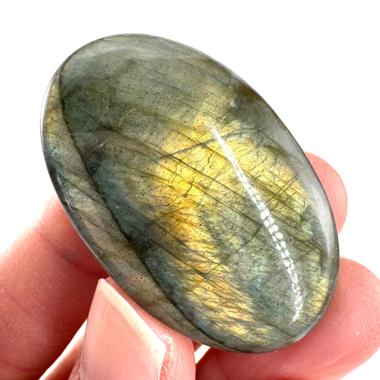 Labradorite Cabochon | Flashy Natural Gemstone