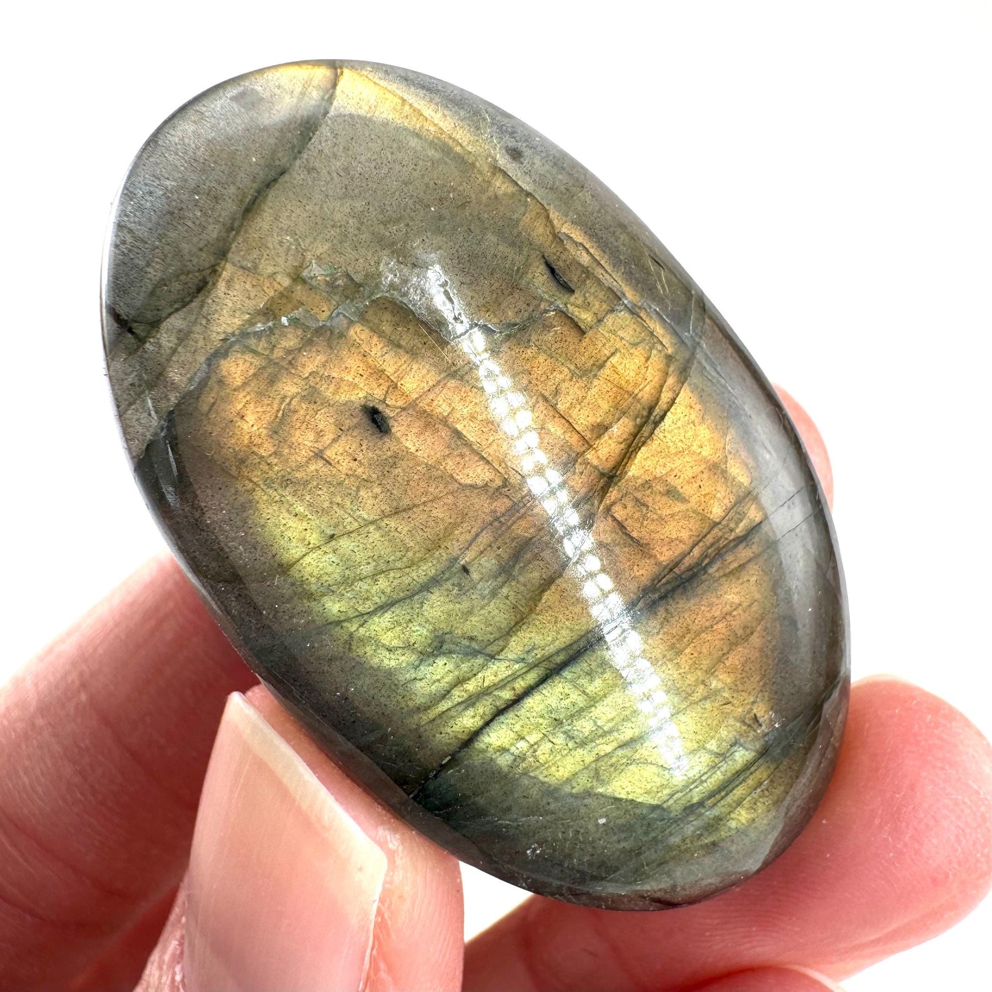 Labradorite Cabochon | Flashy Natural Gemstone