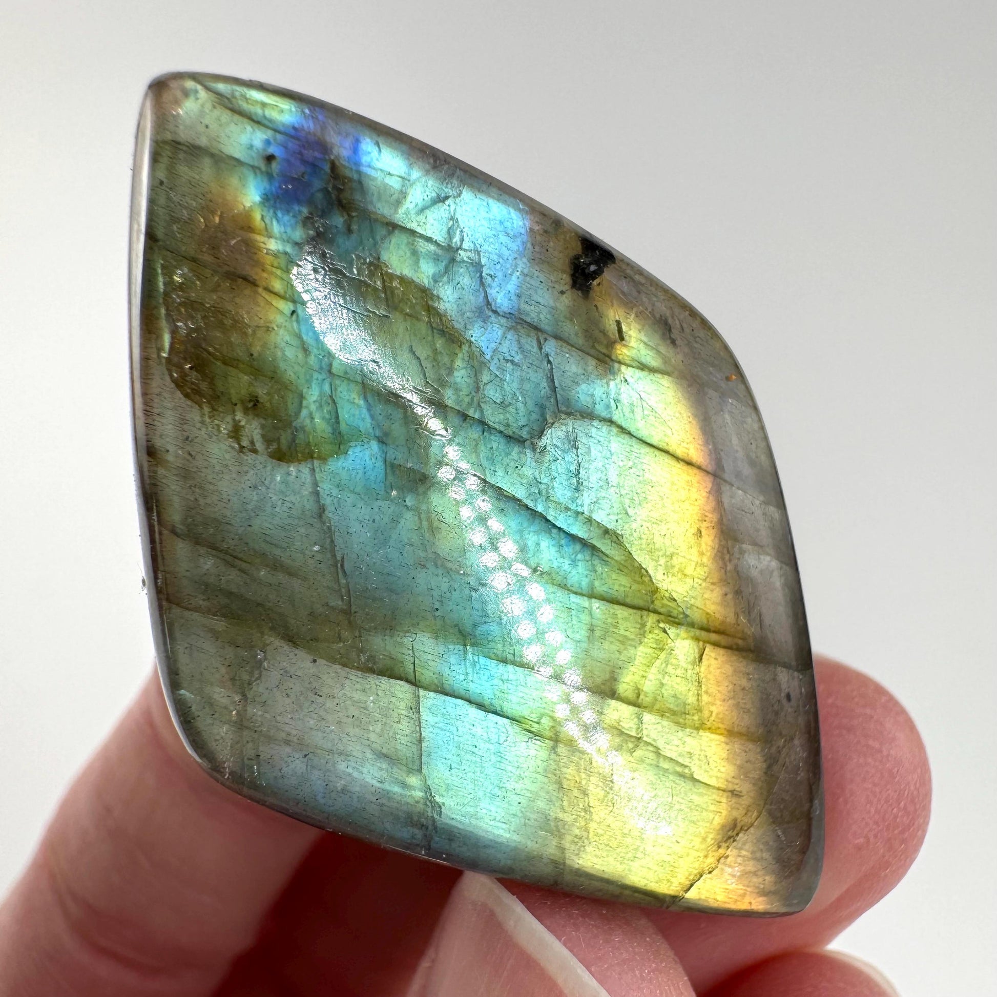 Labradorite Cabochon | Flashy Natural Gemstone