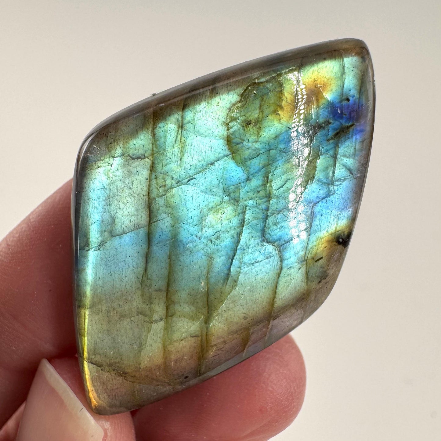 Labradorite Cabochon | Flashy Natural Gemstone