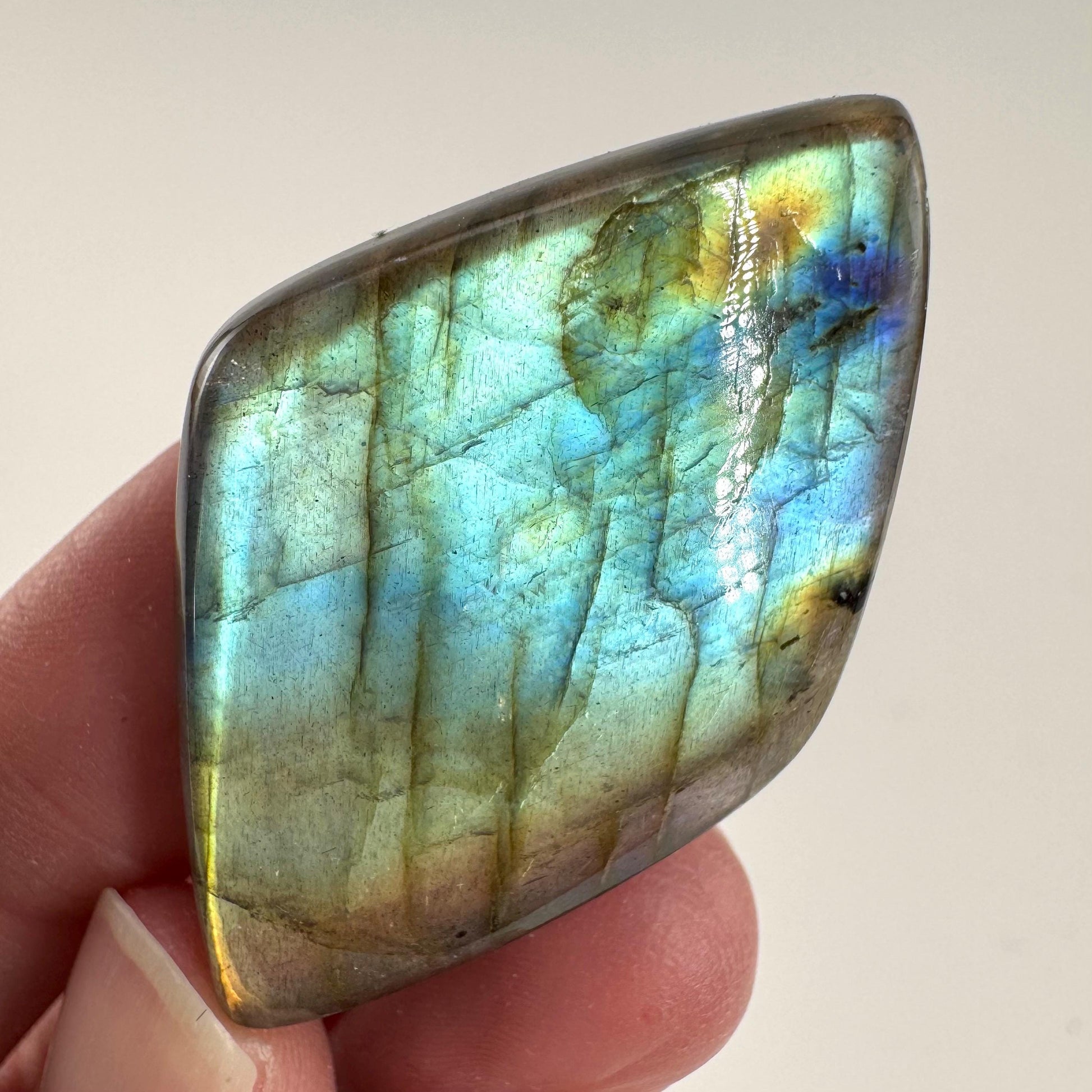 Labradorite Cabochon | Flashy Natural Gemstone