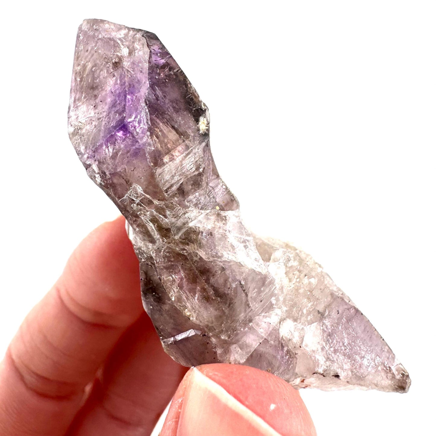 Amethyst Scepter | Shangaan elestial crystal, mineral specimen from Zimbabwe