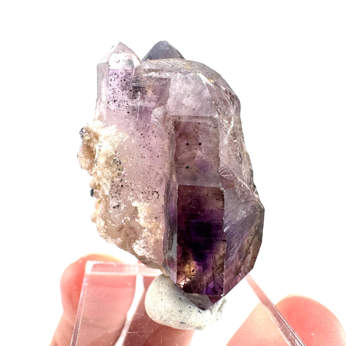 Amethyst Scepter | Shangaan elestial crystal, mineral specimen from Zimbabwe