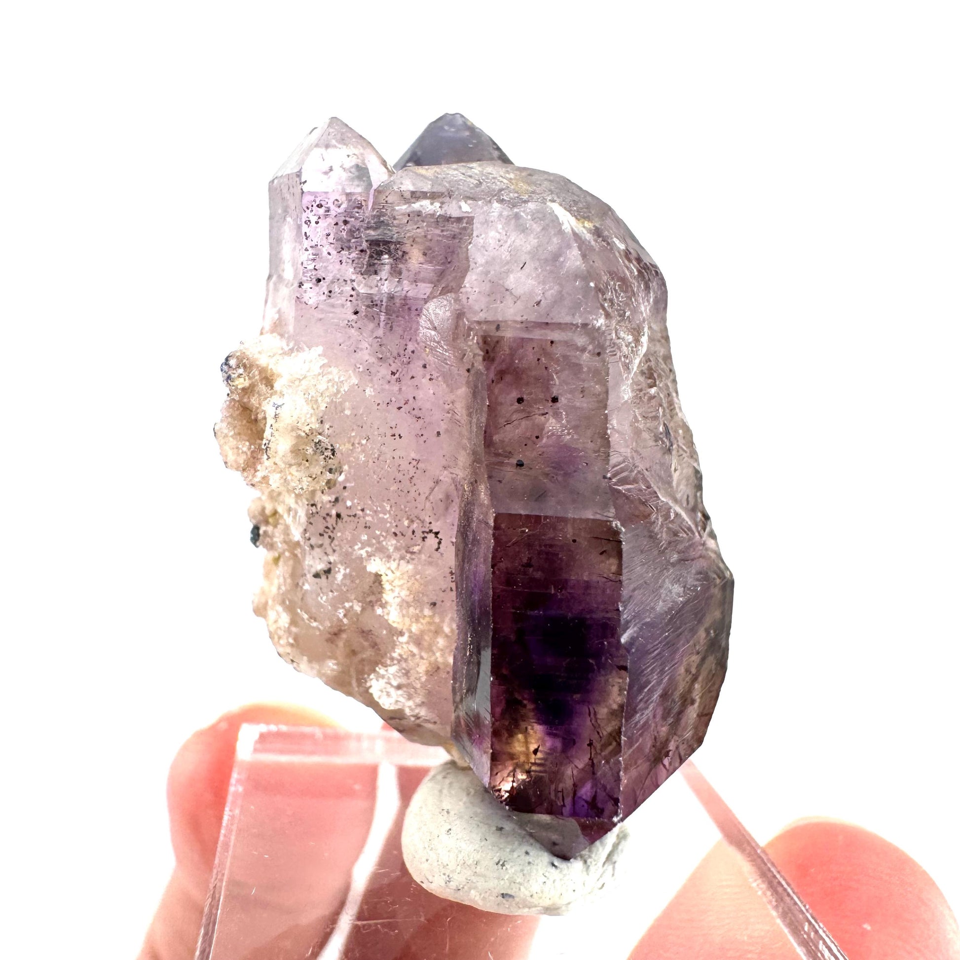 Amethyst Scepter | Shangaan elestial crystal, mineral specimen from Zimbabwe