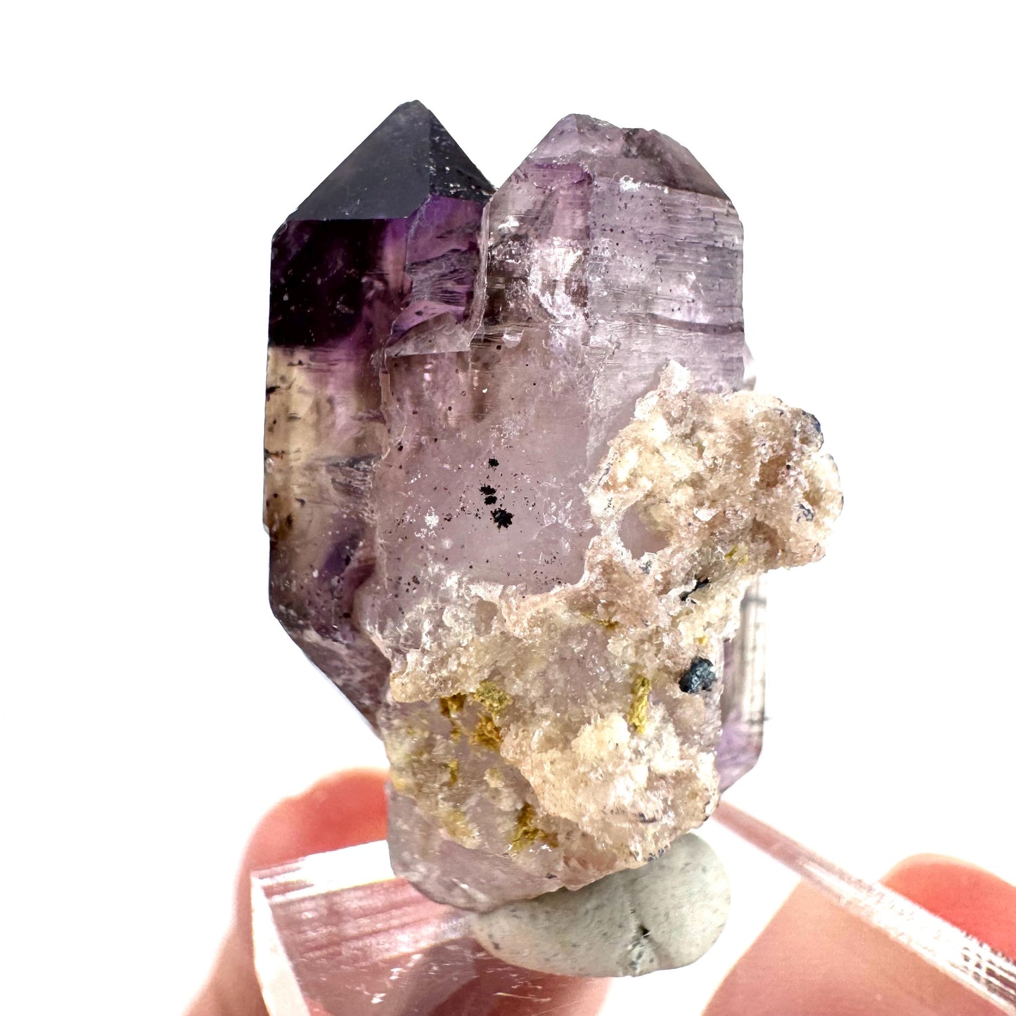 Amethyst Scepter | Shangaan elestial crystal, mineral specimen from Zimbabwe