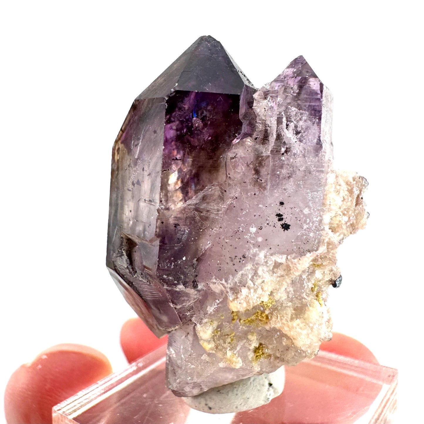 Amethyst Scepter | Shangaan elestial crystal, mineral specimen from Zimbabwe